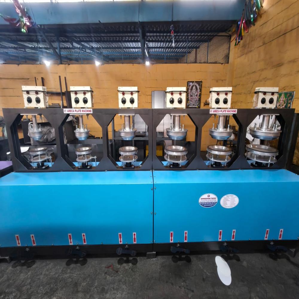 Areca Leaf Plates Making Machine