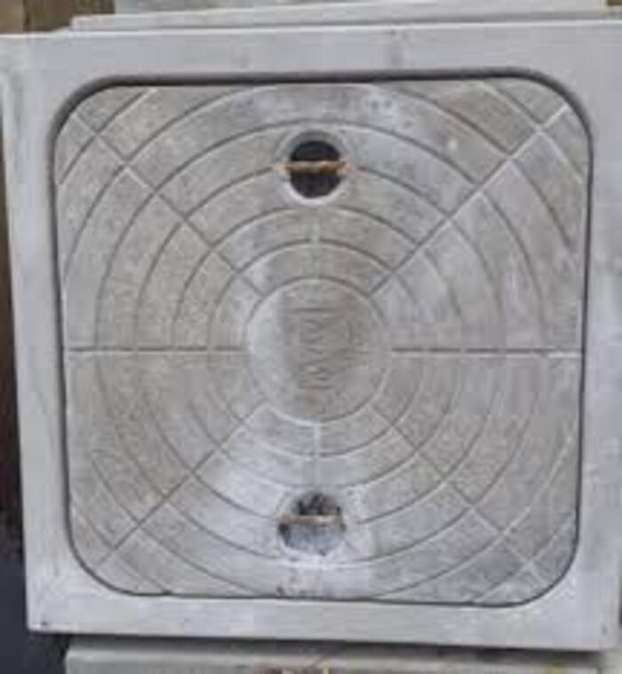 Cement Manhole Covers - Material: Concrete