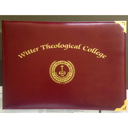 Certificate Holder - Color: Multicolor