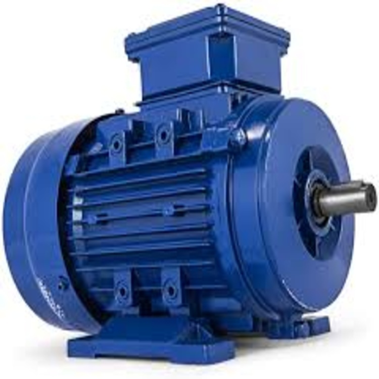 Three Phase Geared Motor - Color: Multicolored