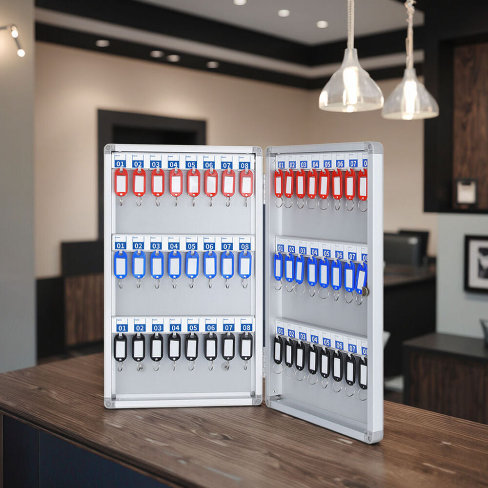 Wall Mounted Aluminum Alloy Key Lock Box