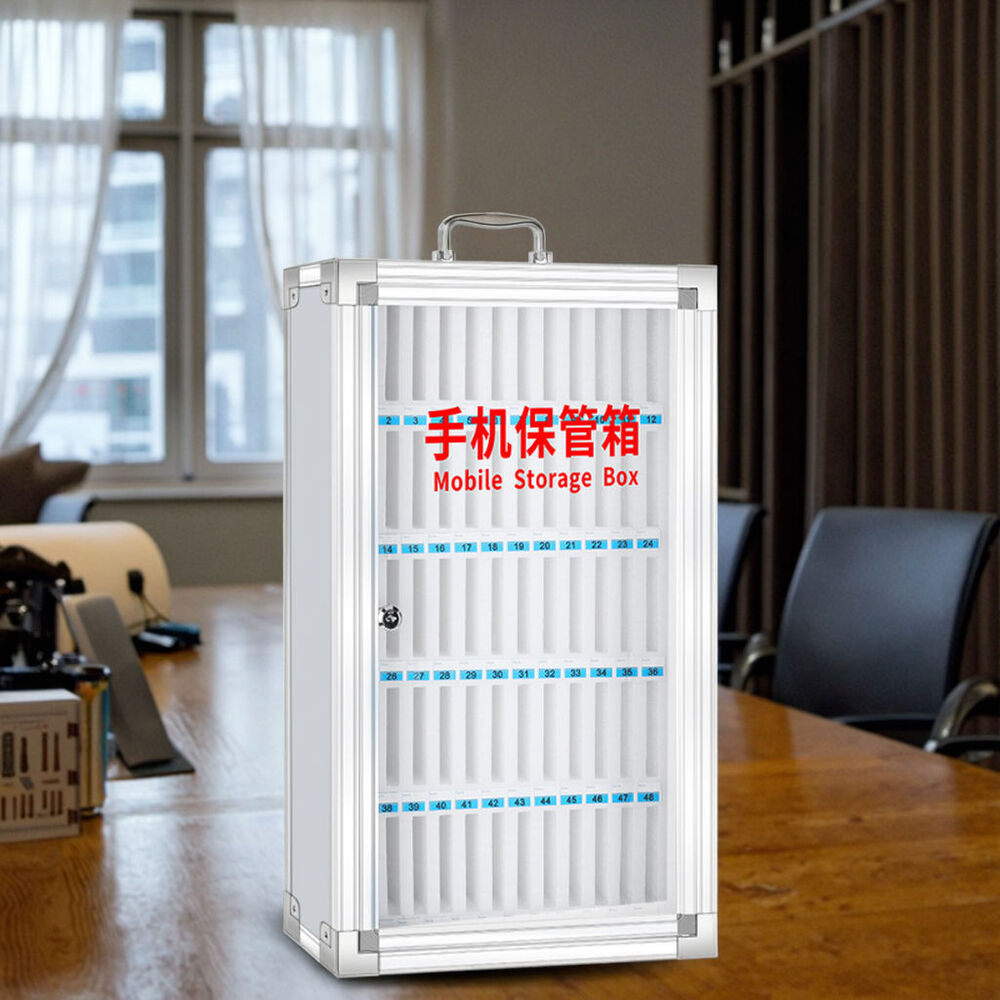 Multi-Slot Cell Phone Storage Box