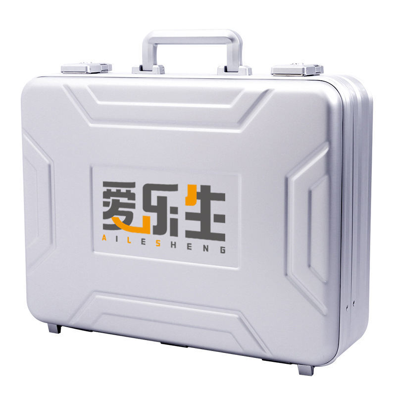 Custom logo Aluminum and Nylon EVA Suitcase Briefcase Notebook Case
