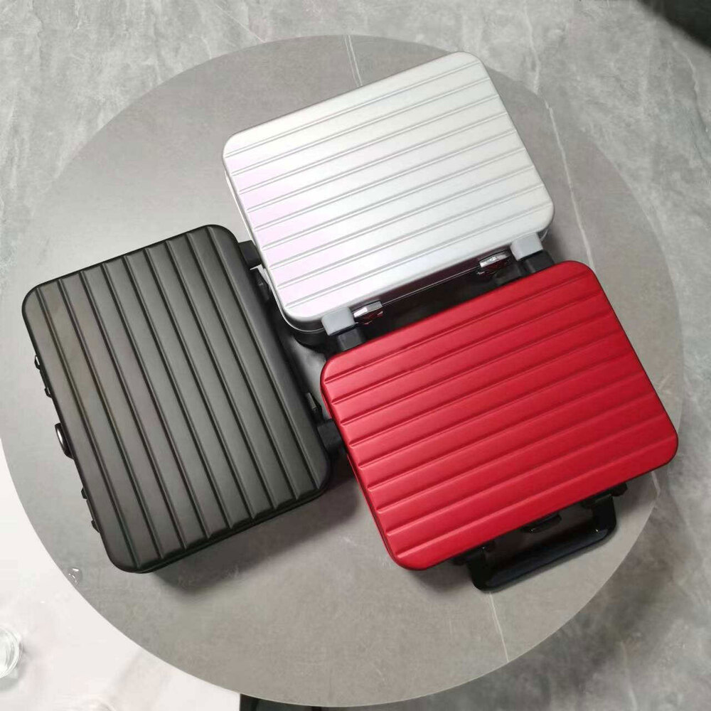 Custom Silver All Aluminum Alloy Carrying Case Box