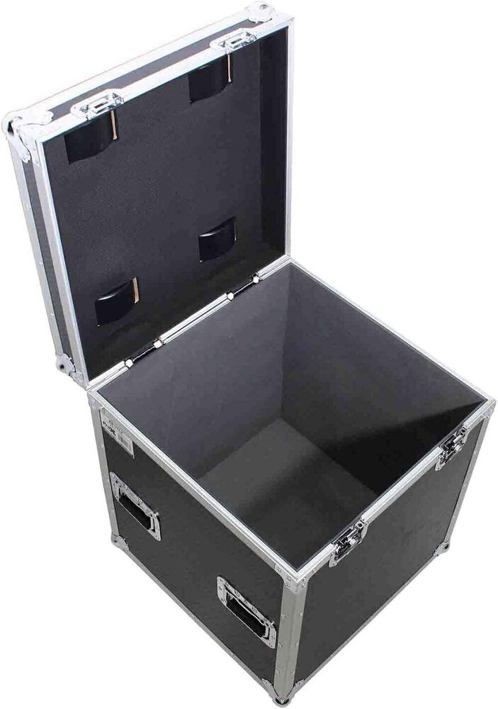 Custom Aluminum Frame Flight Case with Plastic Panels and Planks DJ Audio Equipment Storage Box