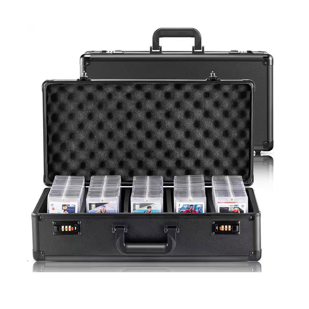 Aluminum Trading Card Case for BGS SGC PSA Graded Sports Cards Storage Box