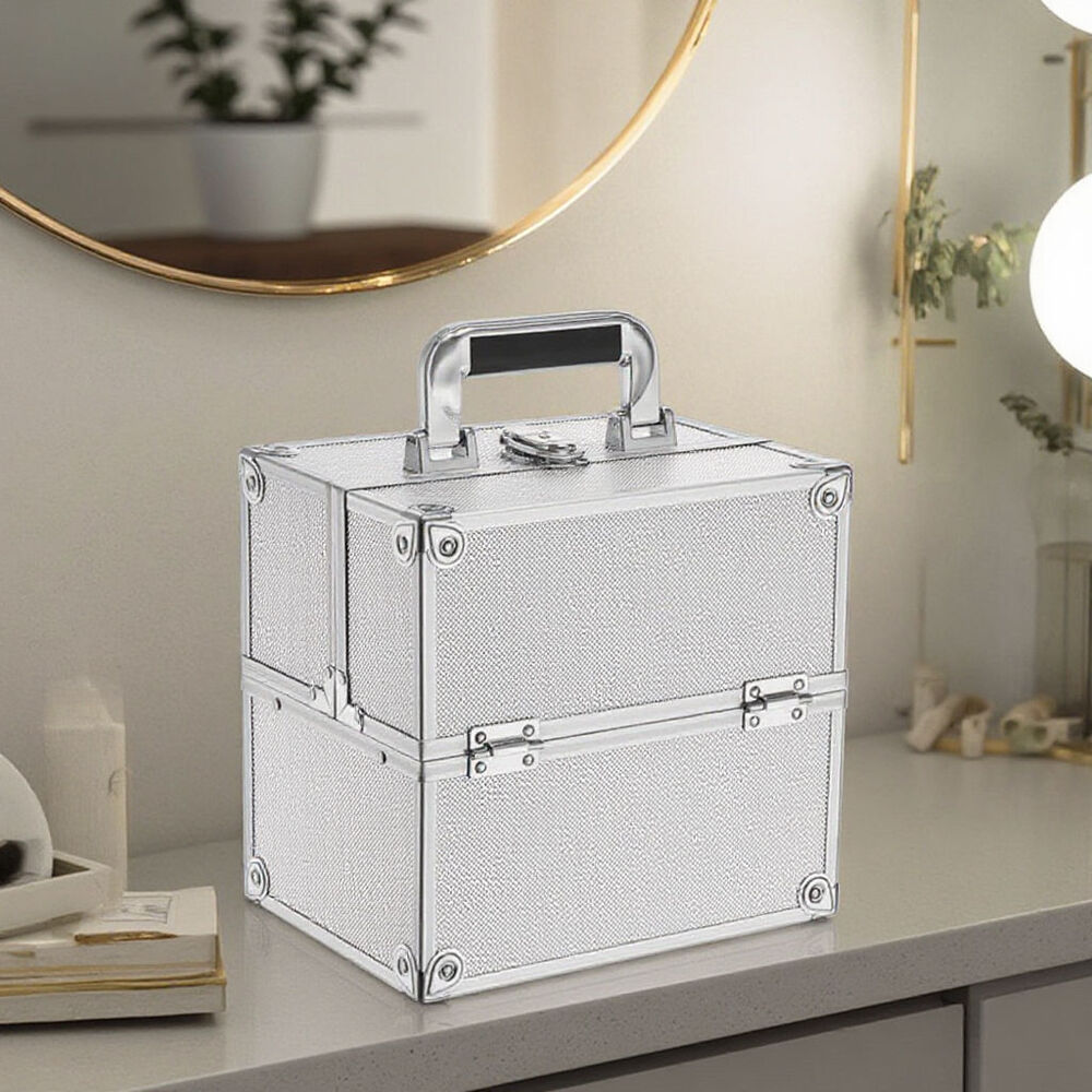 Custom Large Aluminum Makeup Case for Travel