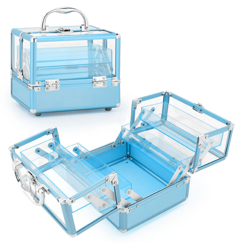 Makeup Case Portable Makeup Box Train Case