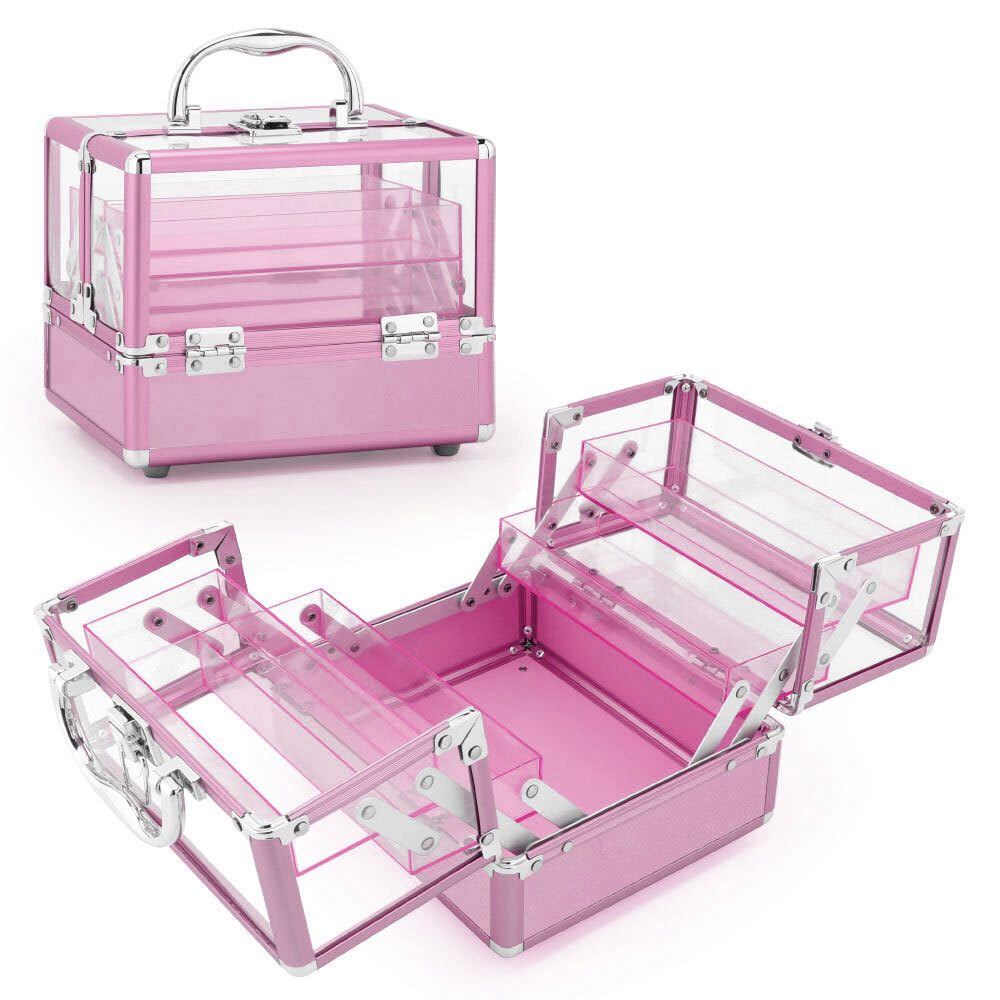 Customizable Cosmetic Box Portable Aluminum Alloy Storage Box