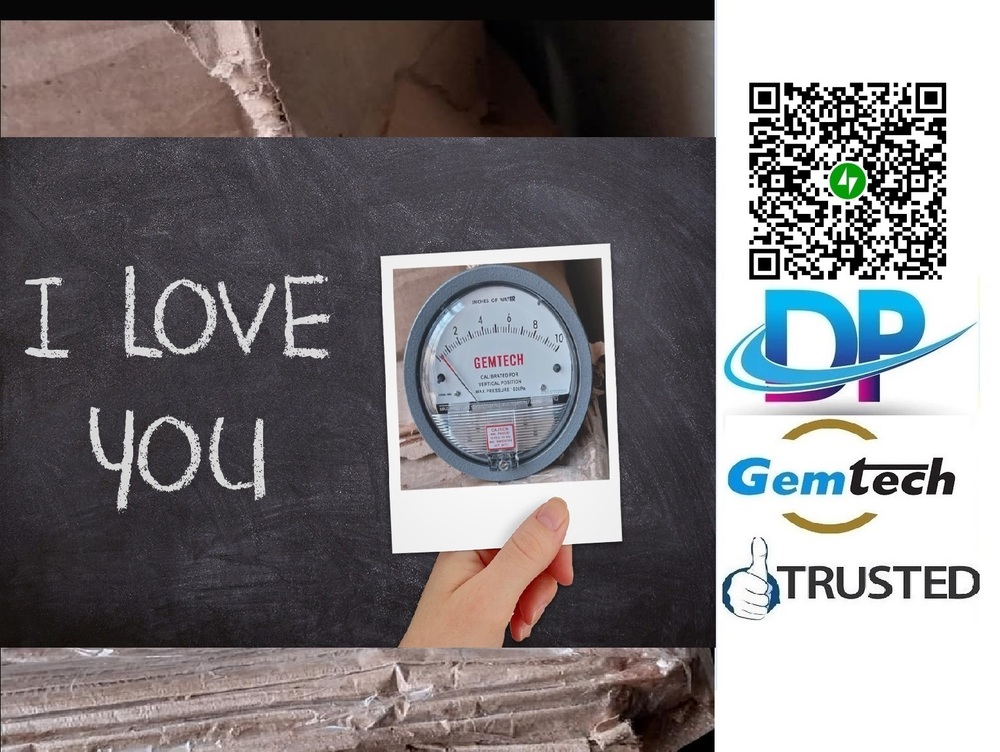 BEST PREMIUM SELLER GEMTECH I DIFFERENTIAL PRESSURE GAUGE