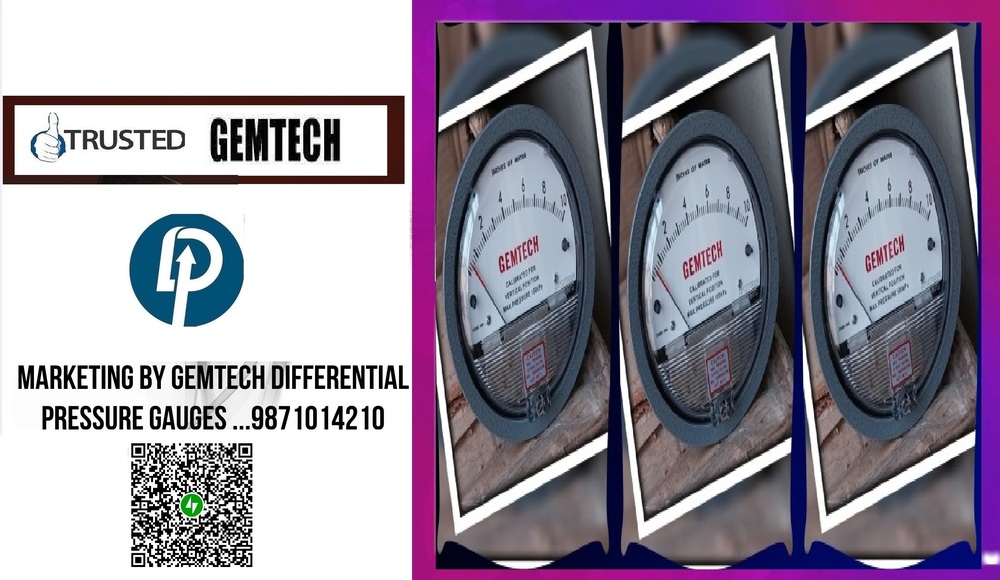 BEST PREMIUM SELLER GEMTECH I DIFFERENTIAL PRESSURE GAUGE