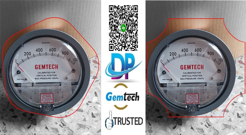 BEST SUPER SELLER GEMTECH I  DIFFERENTIAL PRESSURE GAUGE