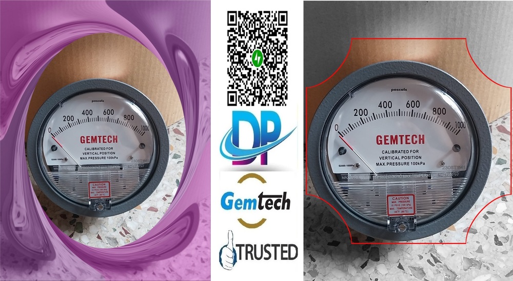 BEST SUPER SELLER GEMTECH I  DIFFERENTIAL PRESSURE GAUGE
