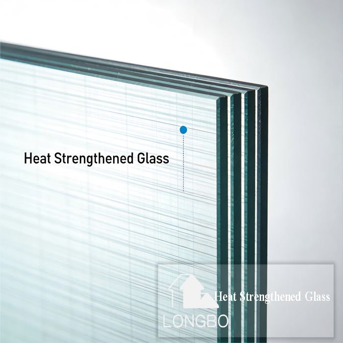 High Quality Half -Toughened Glass Anti-Self- Explosion Half-Tempered Heat Strengthened Glass
