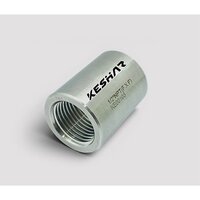 Instrumentation Pipe Coupling - Color: Metallic Silver