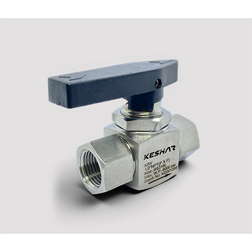 Panel Mounted Ball Valve - Application: Industrial Fluid Control