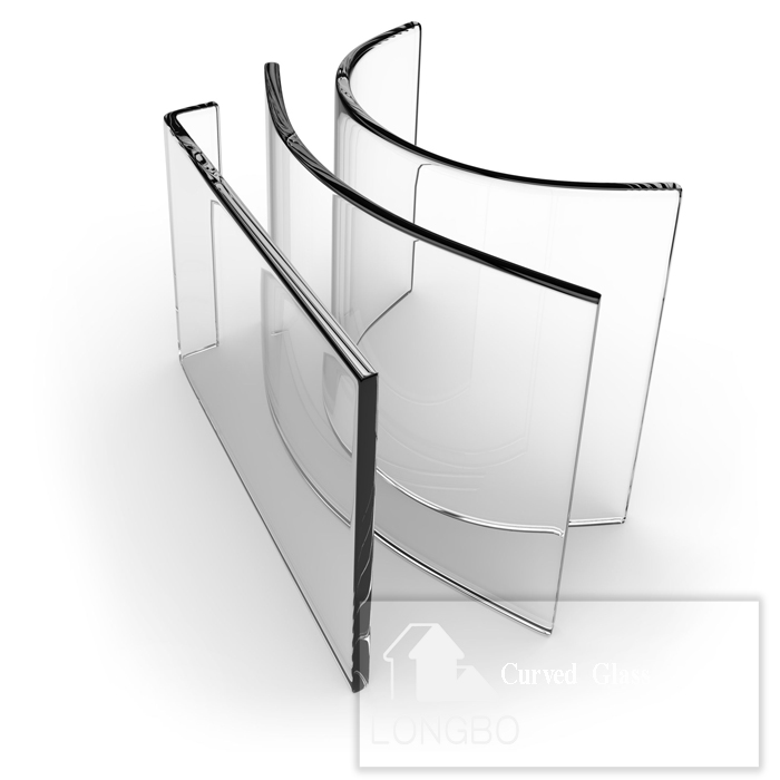 Hot Bent Tempered Curved Glass Grey/Blue/Black/Brown/Clear/Ultra Clear Bending Toughed Glass 3mm~19mm for Building/Bathroom/Dome/Rooftop/Fence/Display Cases