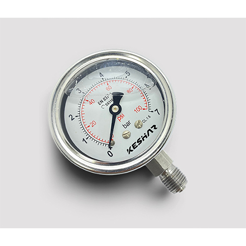Pressure Gauge - Diameter: 4 Inch / 100 Mm