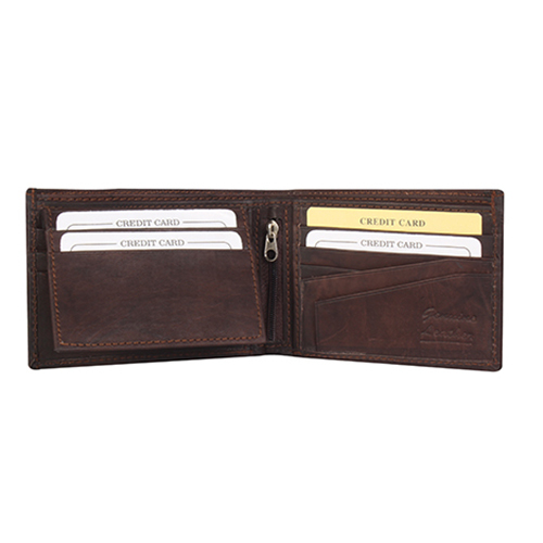 533CFBR Mens Leather Wallet