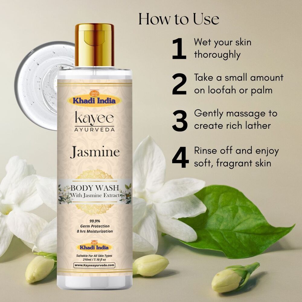 Jasmine Body Wash Kayee Ayurveda