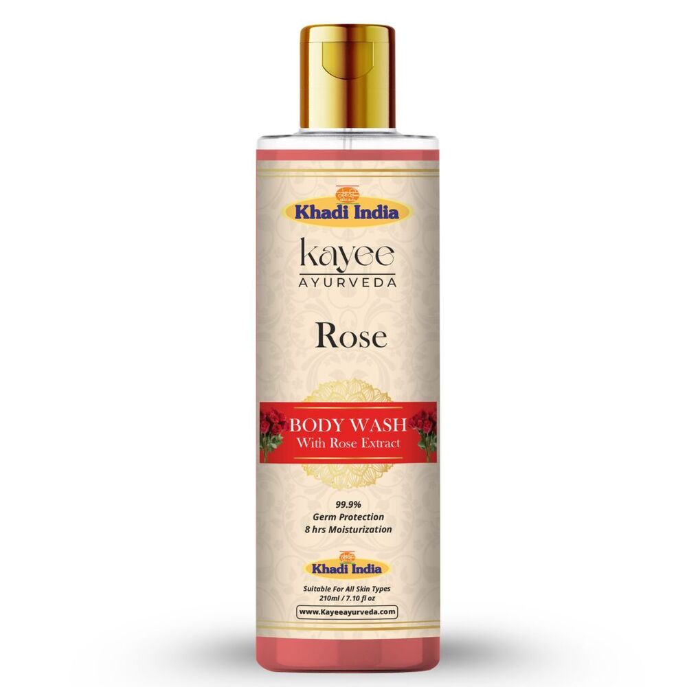 Rose Body Wash Kayee Ayurveda