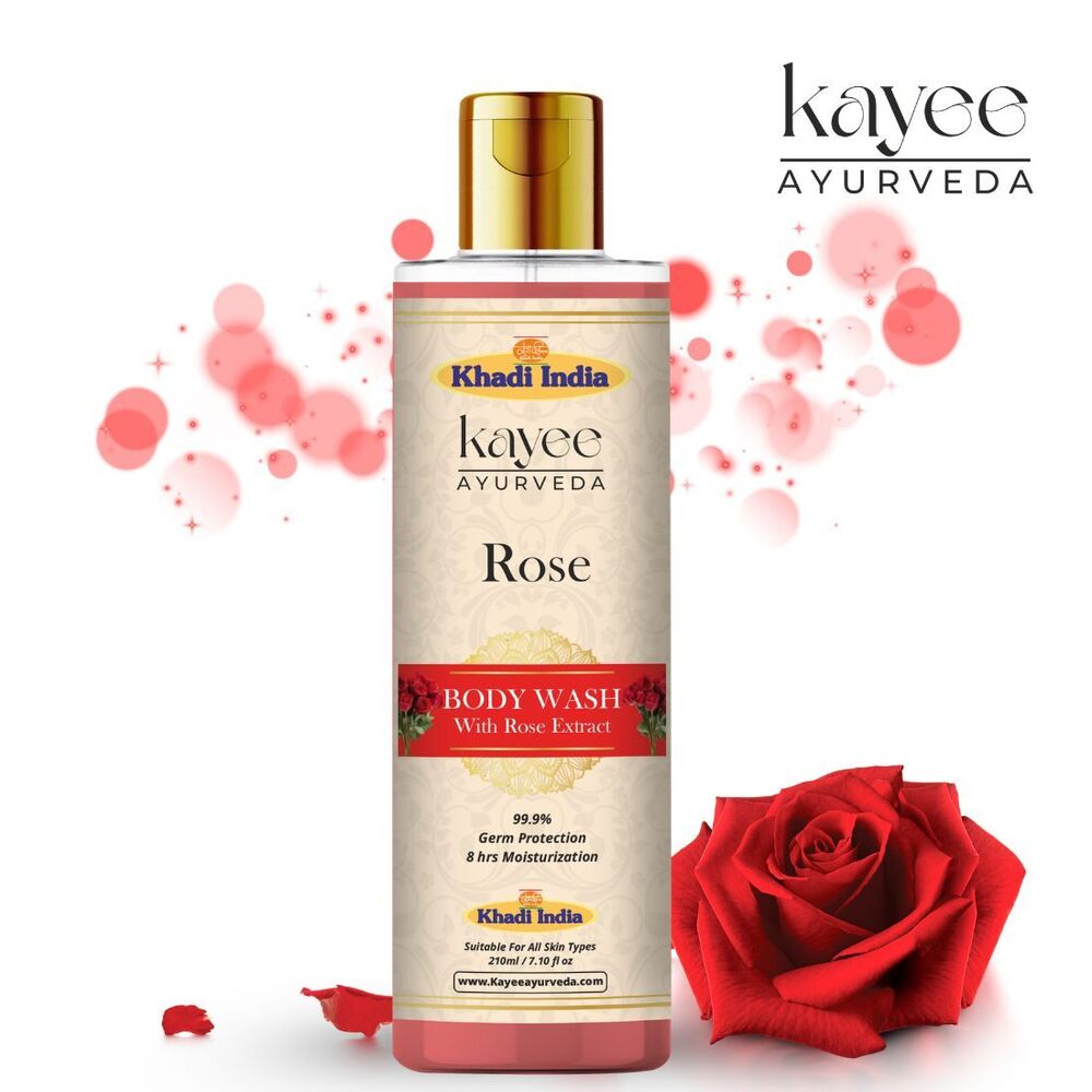 Rose Body Wash Kayee Ayurveda