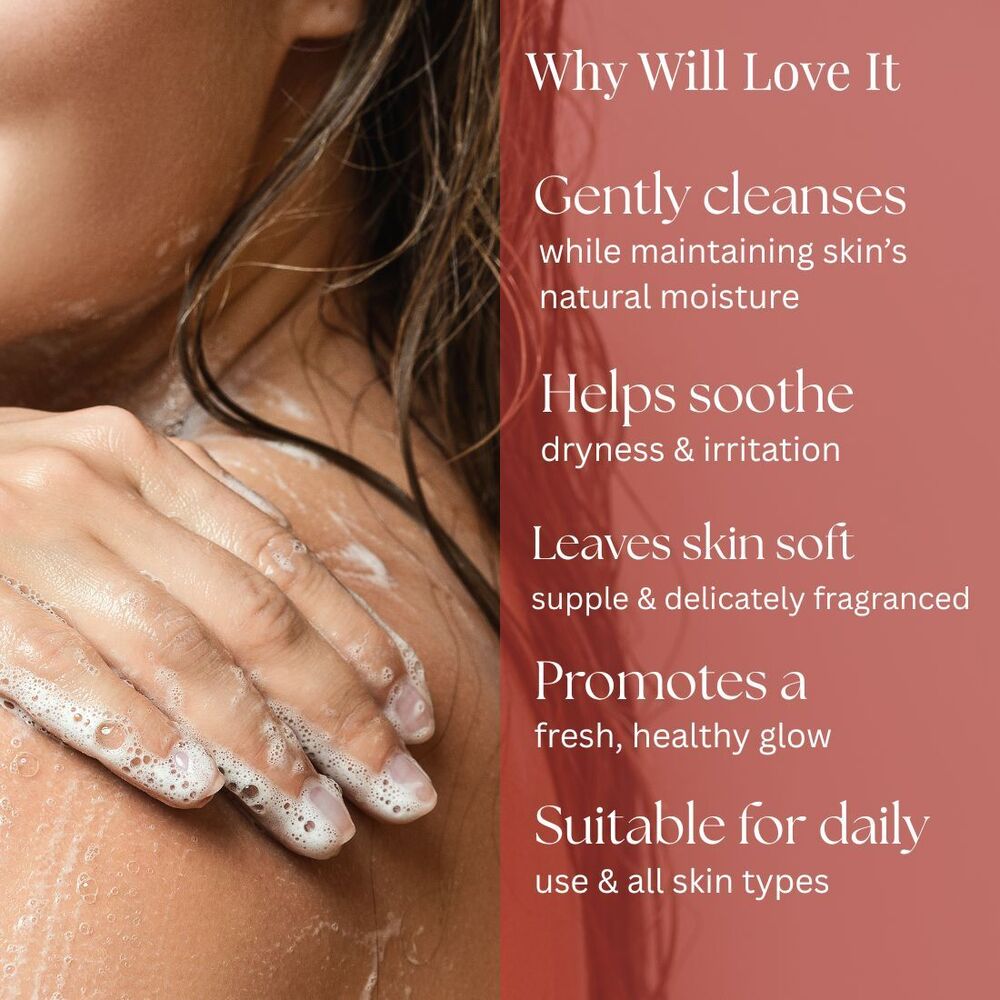 Rose Body Wash Kayee Ayurveda