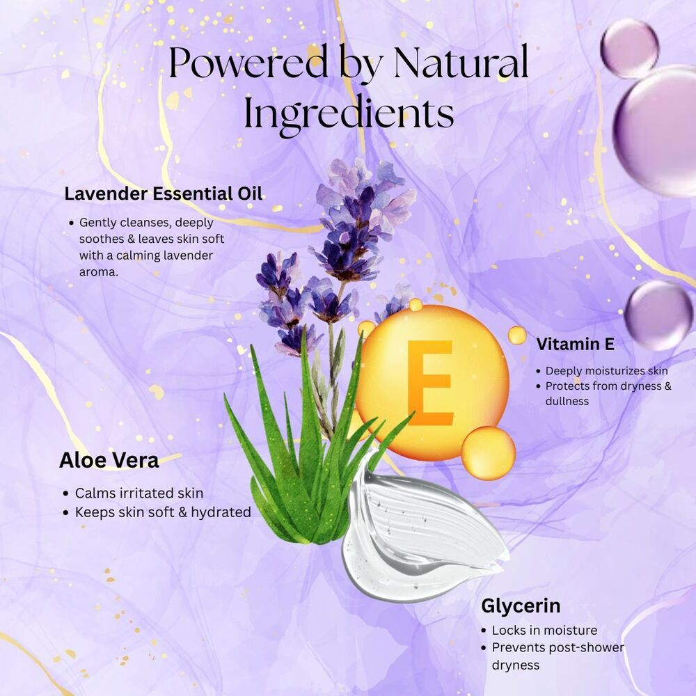 Lavender Body Wash Kayee Ayurveda