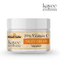 Vitamin C Night Cream Kayee Ayurveda