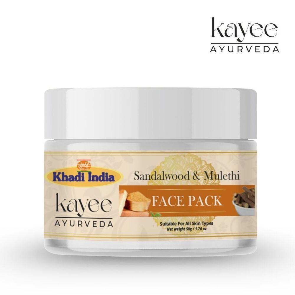 Sandalwood & Mulethi Face Pack Kayee Ayurveda 50gm