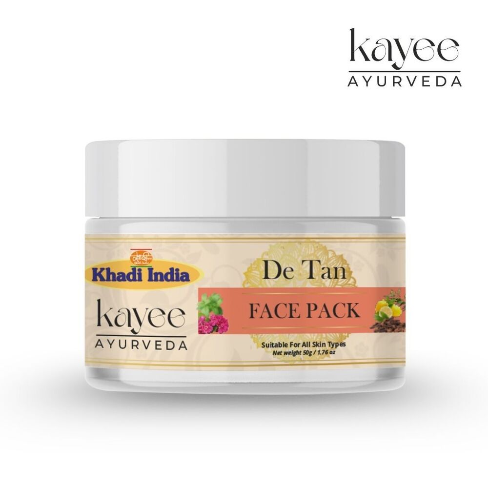 De-Tan Face Pack 50gm Kayee Ayurveda