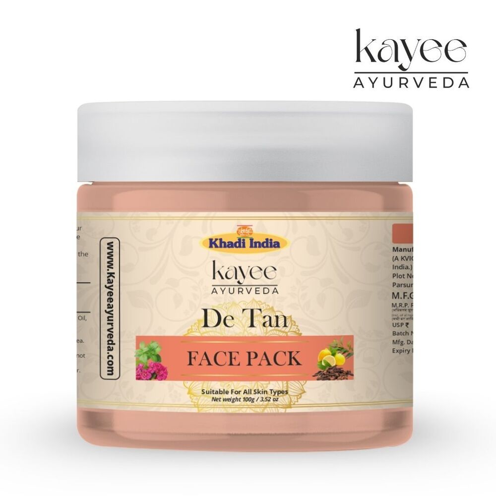 De-Tan Face Pack Kayee Ayurveda