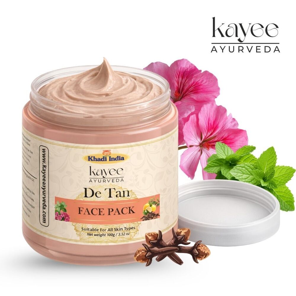 De-Tan Face Pack Kayee Ayurveda