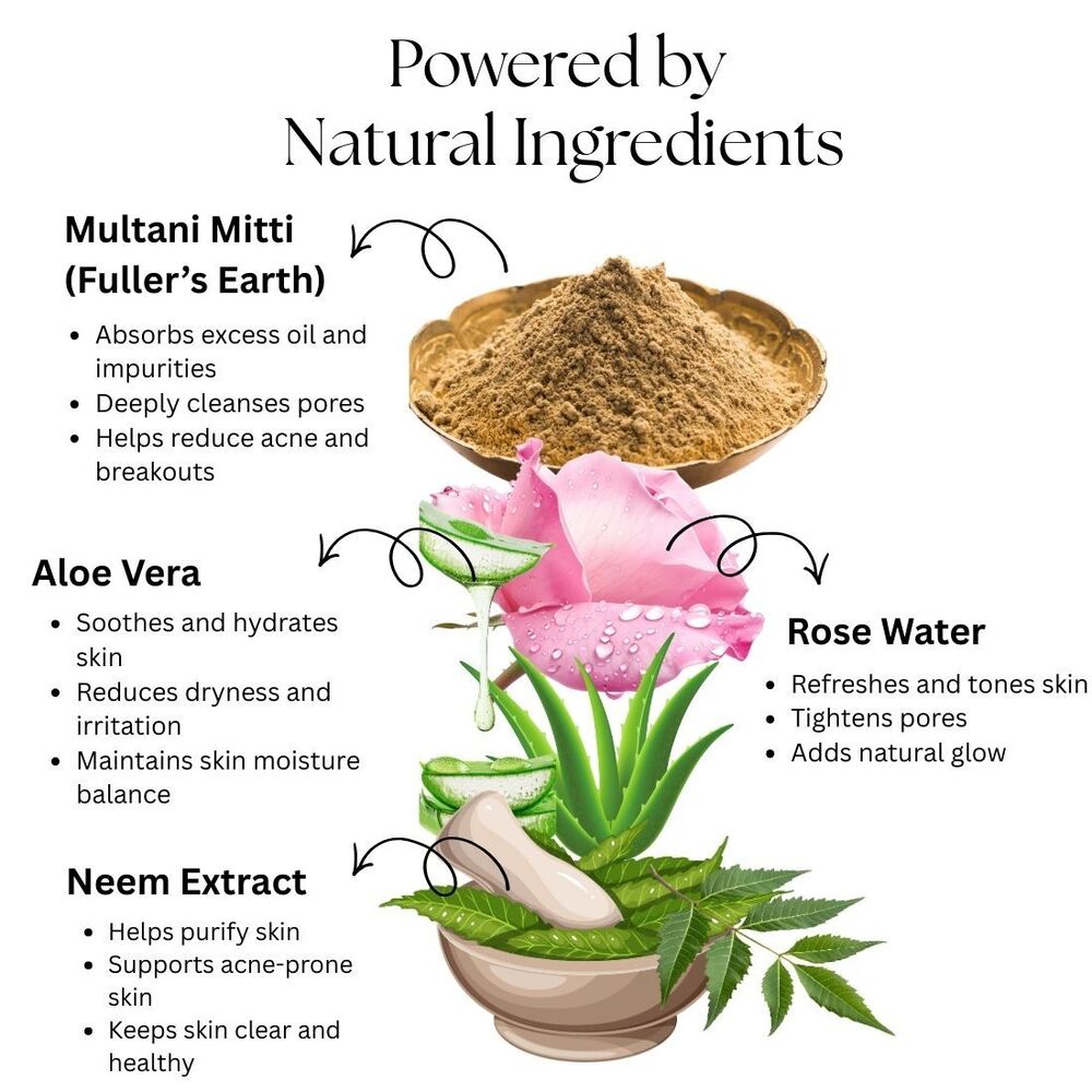 Multani Mitti Face pack Kayee Ayurveda