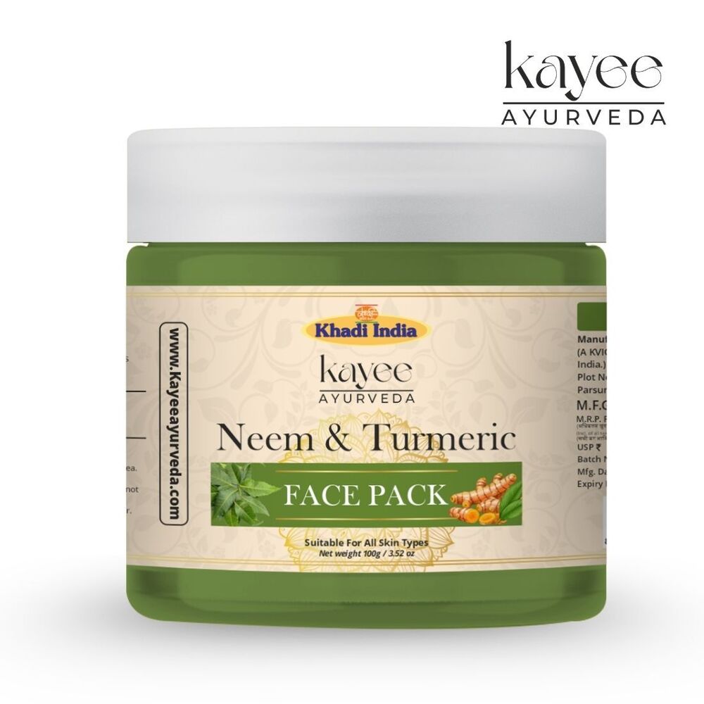 Neem & Turmeric Face Pack Kayee Ayurveda