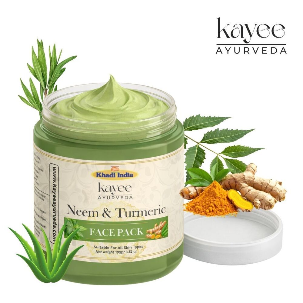 Neem & Turmeric Face Pack Kayee Ayurveda