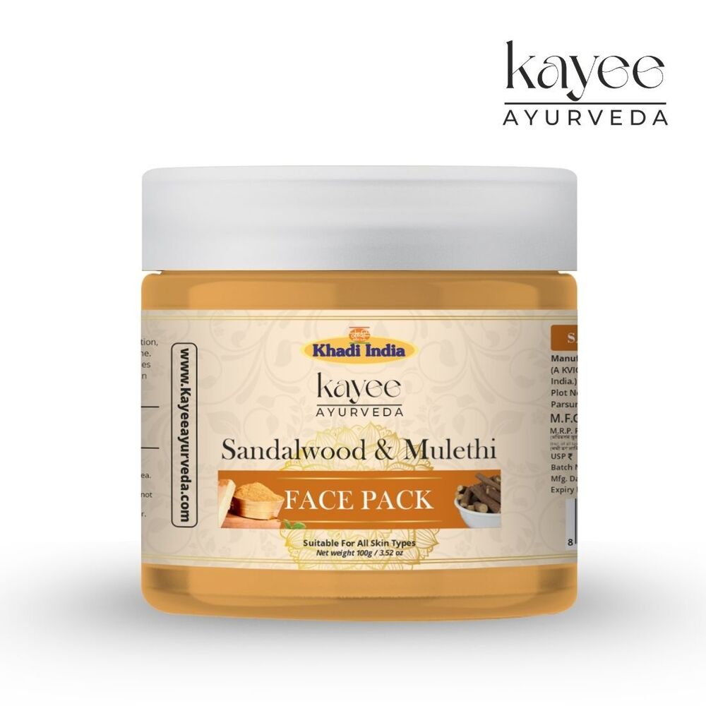 Sandalwood & Mulethi Face Pack Kayee Ayurveda