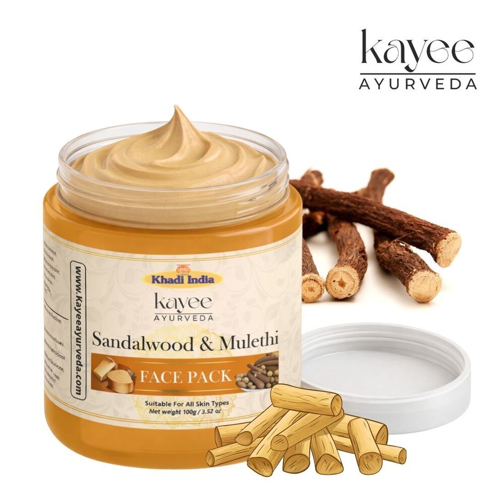 Sandalwood & Mulethi Face Pack Kayee Ayurveda