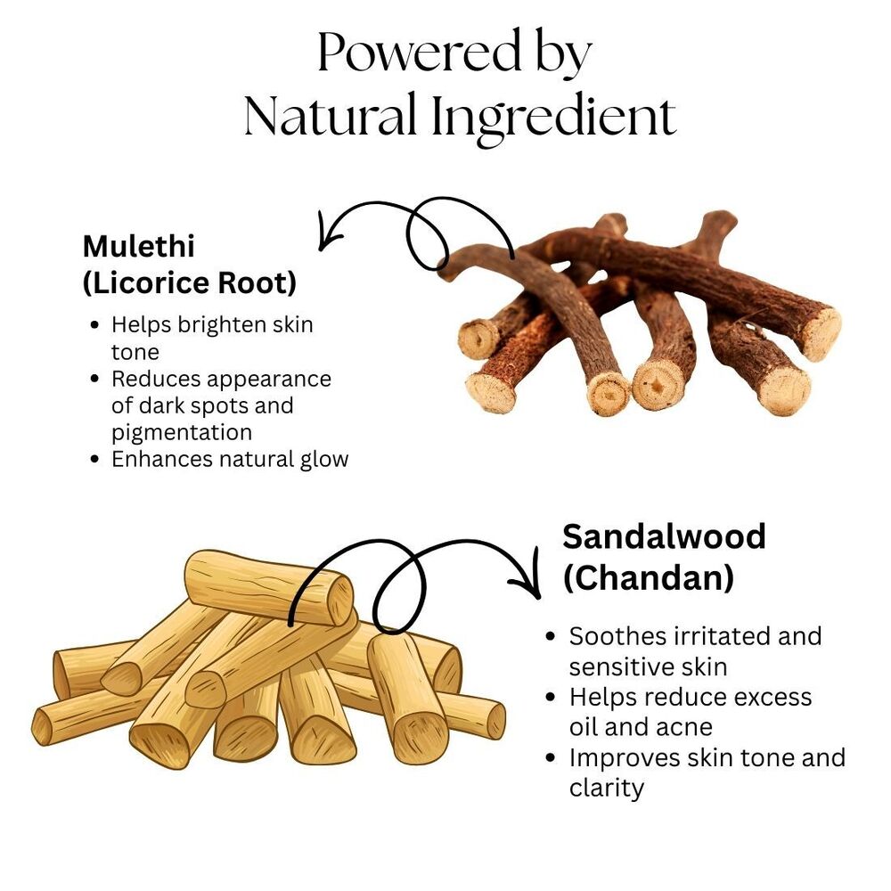 Sandalwood & Mulethi Face Pack Kayee Ayurveda