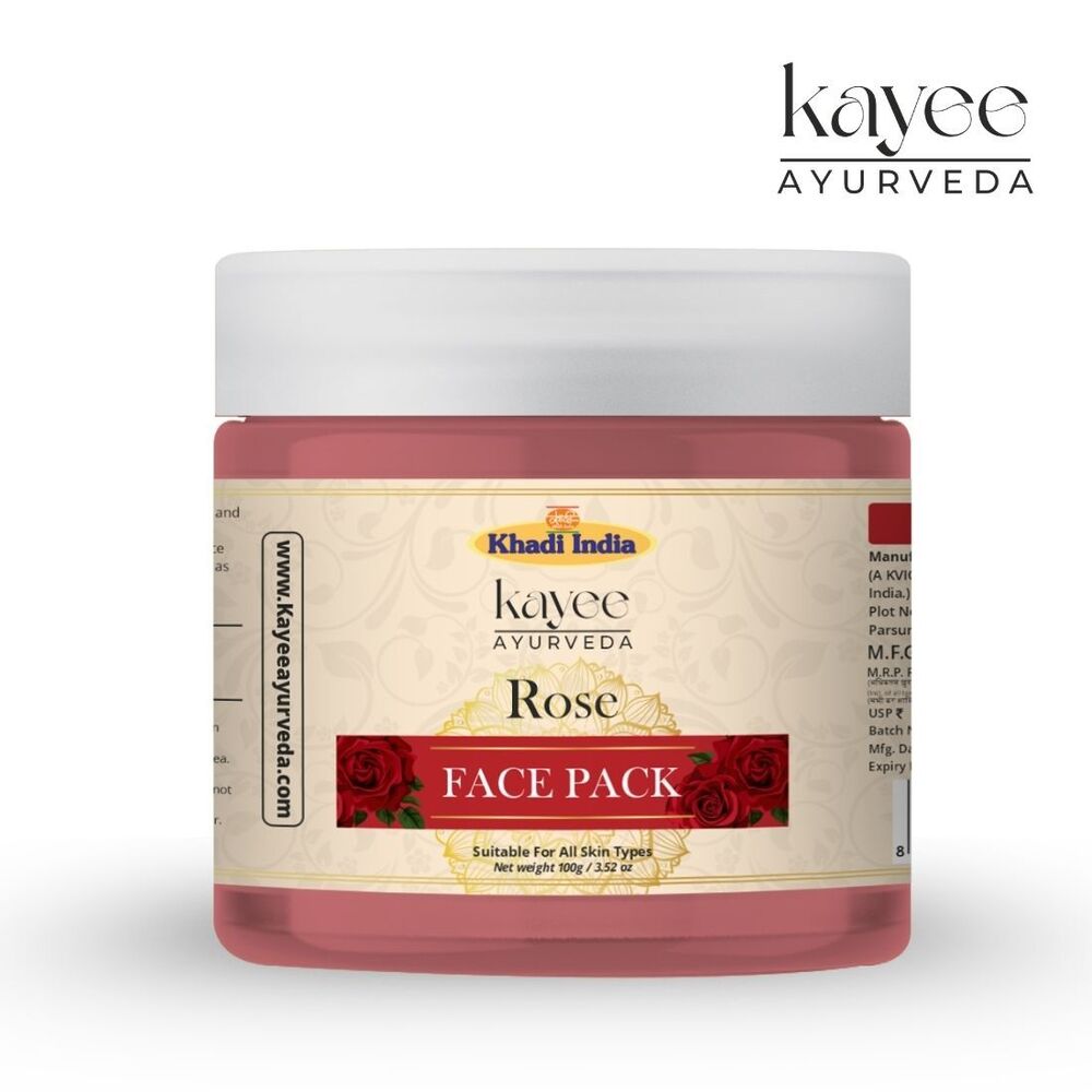 Rose Face Pack Kayee Ayurveda