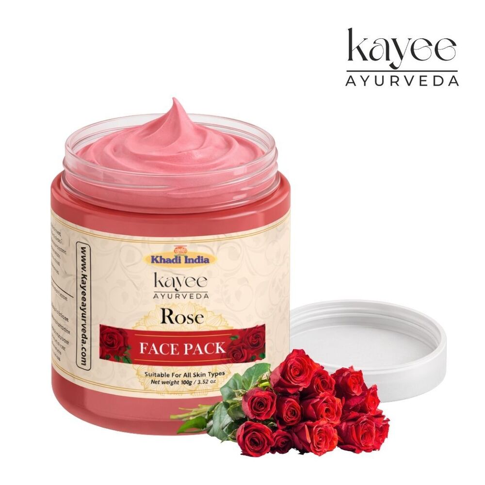 Rose Face Pack Kayee Ayurveda