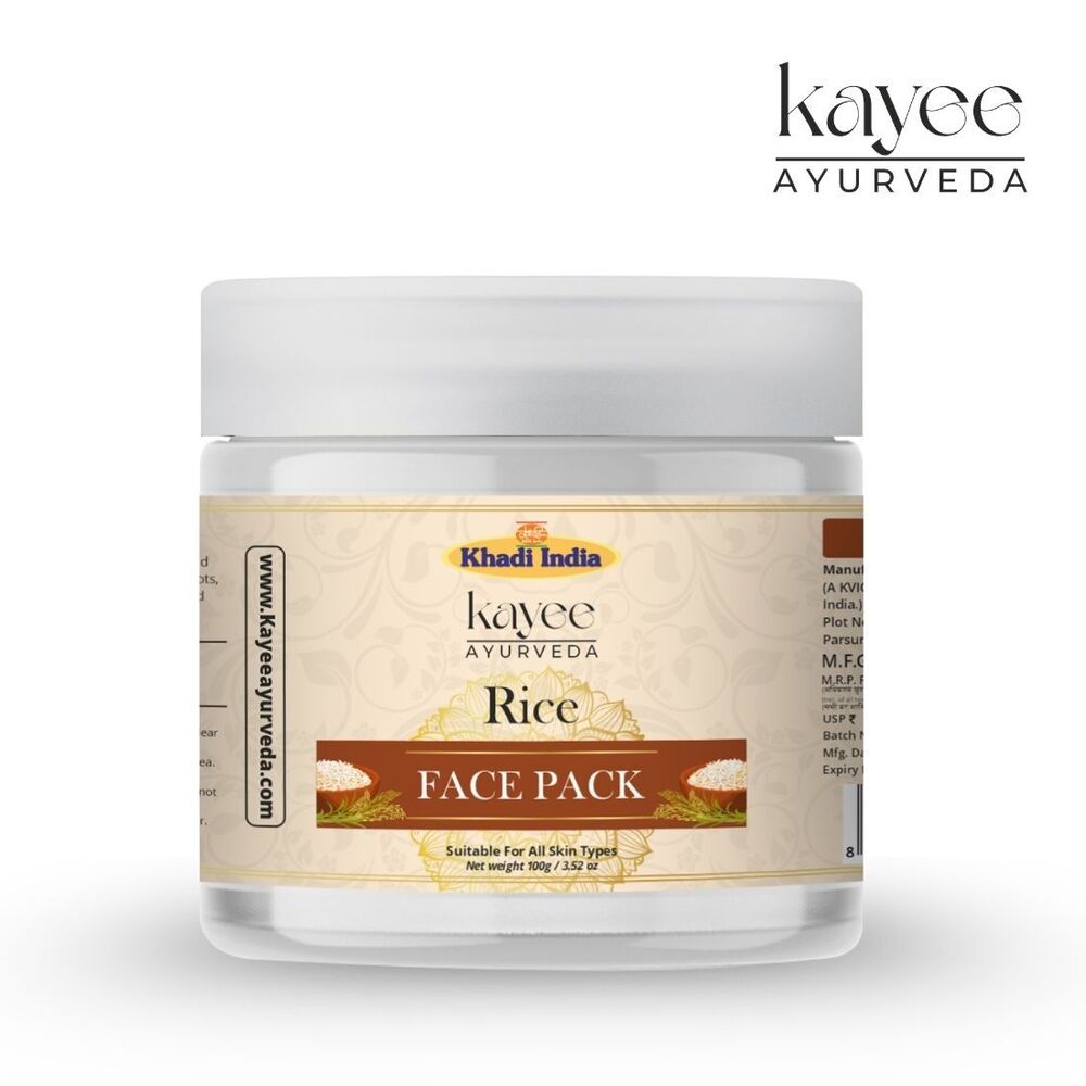 Rice Face Pack Kayee Ayurveda