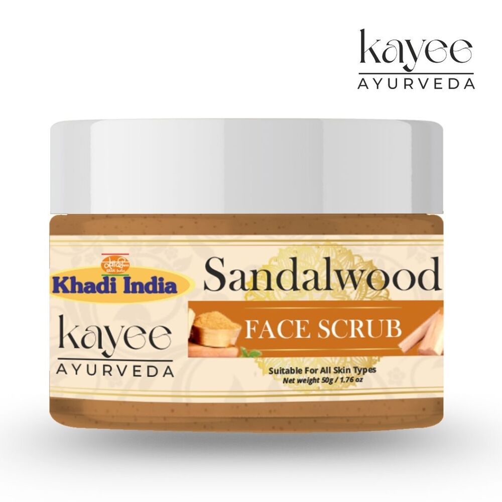 Sandalwood Face Scrub Kayee Ayurveda 50gm