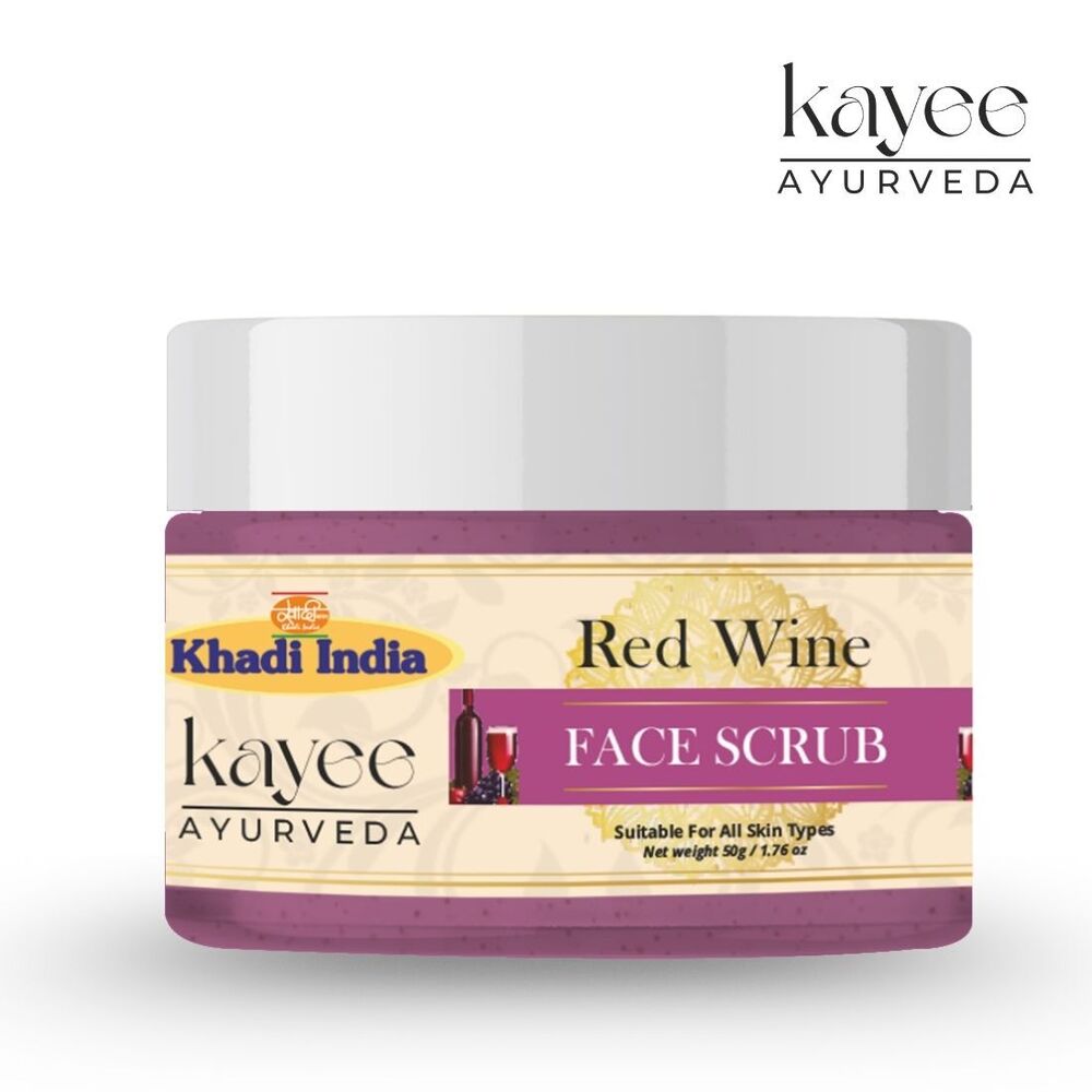 RedWine Face Scrub Kayee Ayurveda 50gm