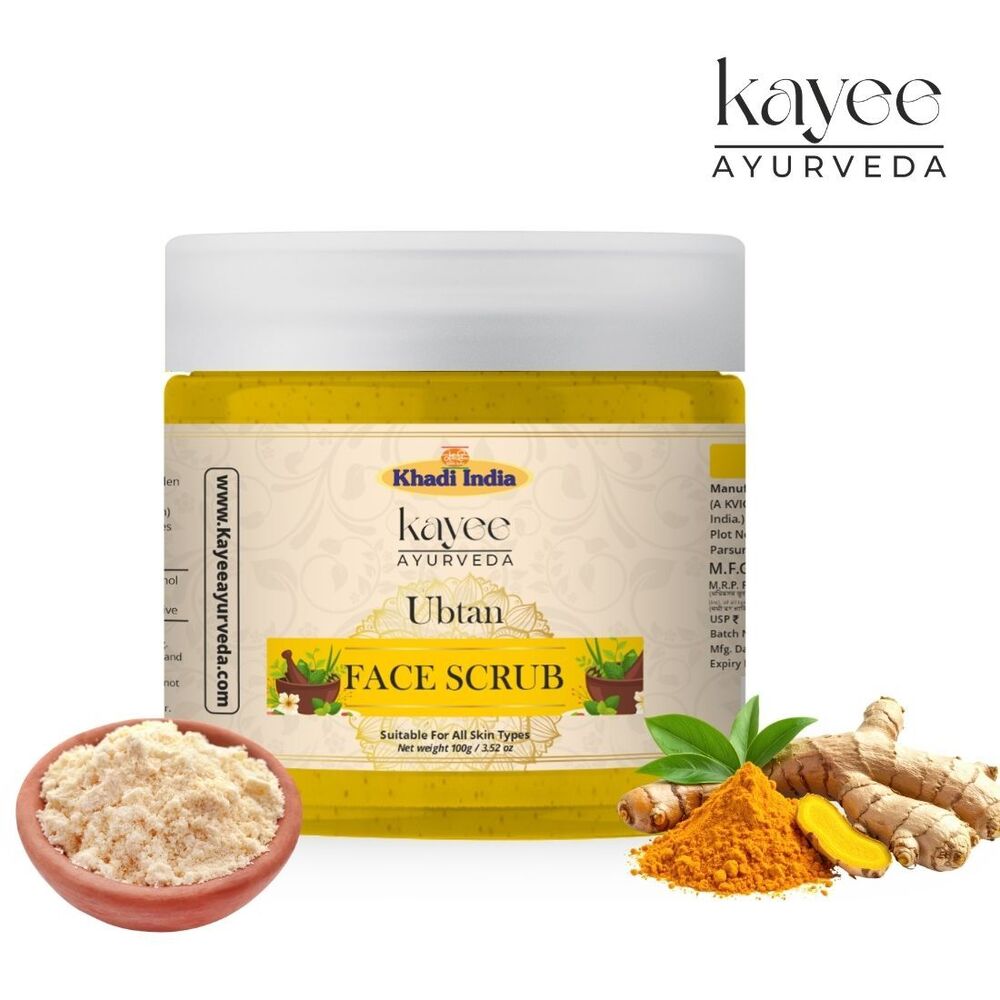 Ubtan Face Scrub Kayee Ayurveda 100gm