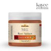 Rose Apricot Face Scrub Kayee Ayurveda 100gm