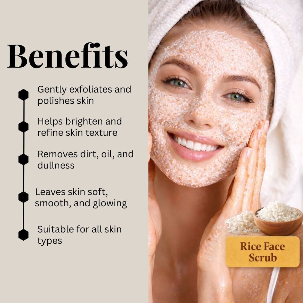 Rice Face Scrub Kayee Ayurveda 100gm