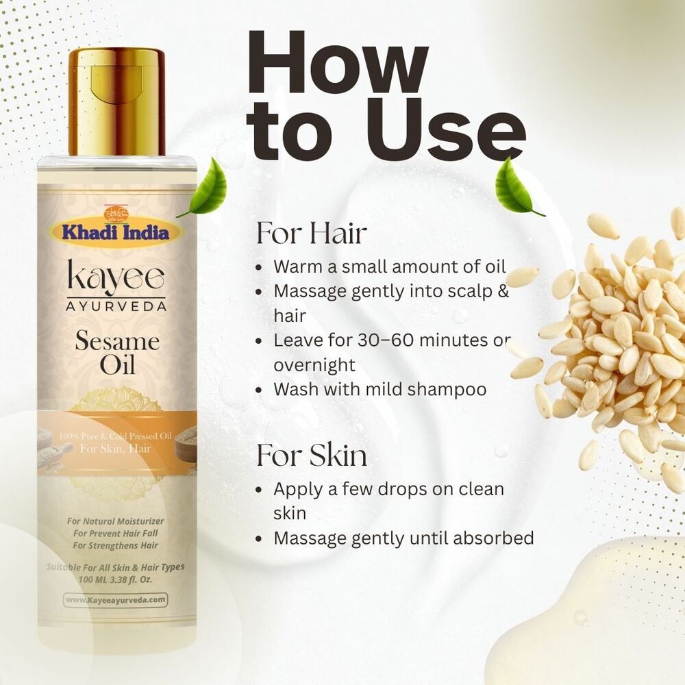 Sesame Oil Kayee Ayurveda 100ml