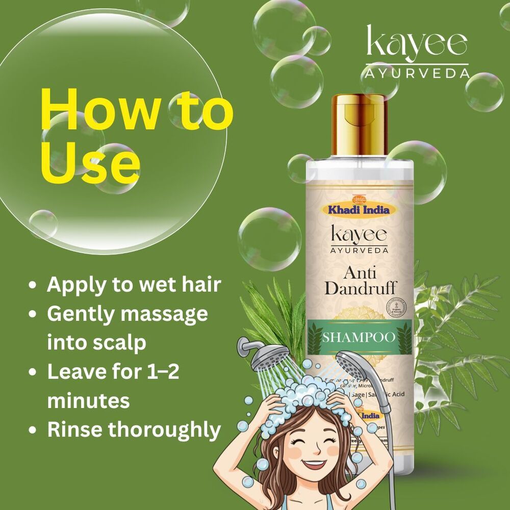 Anti-Dandruff Shampoo Kayee Ayurveda