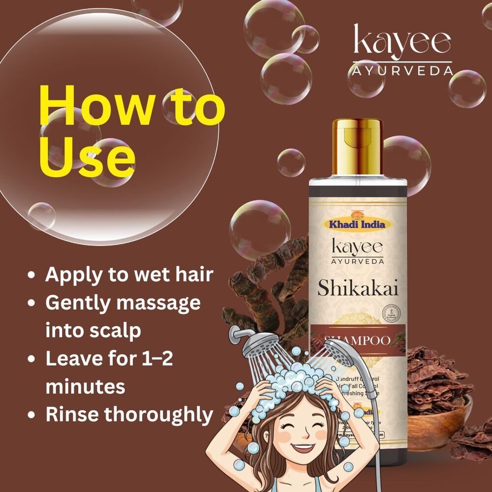 Shikakai Shampoo  Kayee Ayurveda